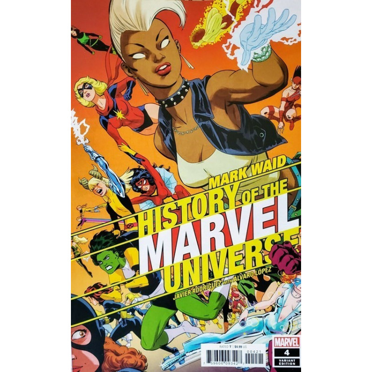 HISTORY OF THE MARVEL UNIVERSE - 4 (OF 6) - VARIANT COVER