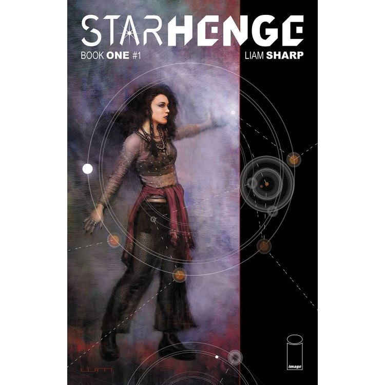 STARHENGE DRAGON & BOAR 1 (OF 6) - COVER B SHARP - SIGNE PAR LIAM SHARP (1 EX. PAR PERSONNE)