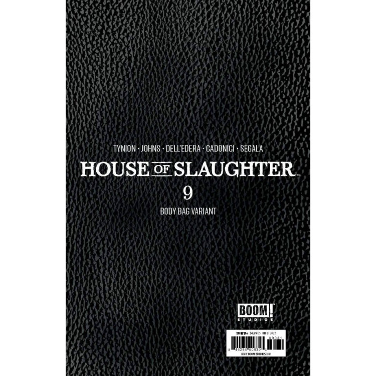 HOUSE OF SLAUGHTER 9 - COVER C BODYBAG VARIANT