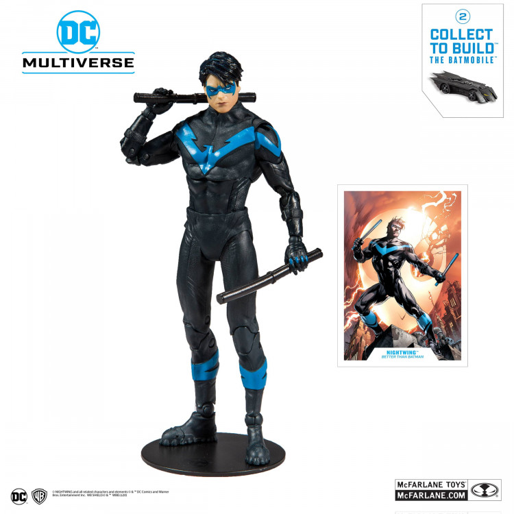 DC MULTIVERSE WV1 MODERN NIGHTWING 7IN SCALE ACTION FIGURE
